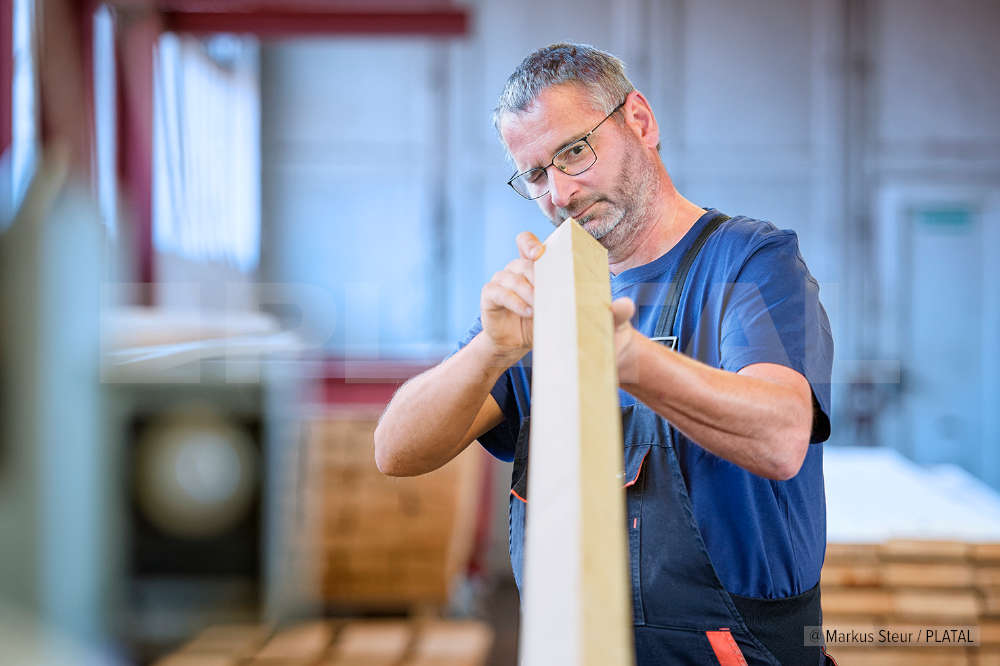 Materialprüfung bei der Warenentnahme